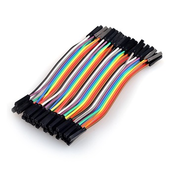 Jumper flessibili femmina per Breadboard . Female to Female Soldress breadboard jumpers