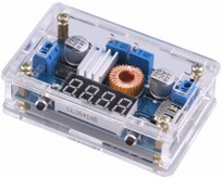 Alimentatore regolabile DC-DC buck voltage  Regulator 5A  75W.   cod.5012.15E