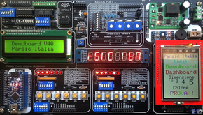 Arethusa V40 Demoboard con Arduino Nano Versione Advanced